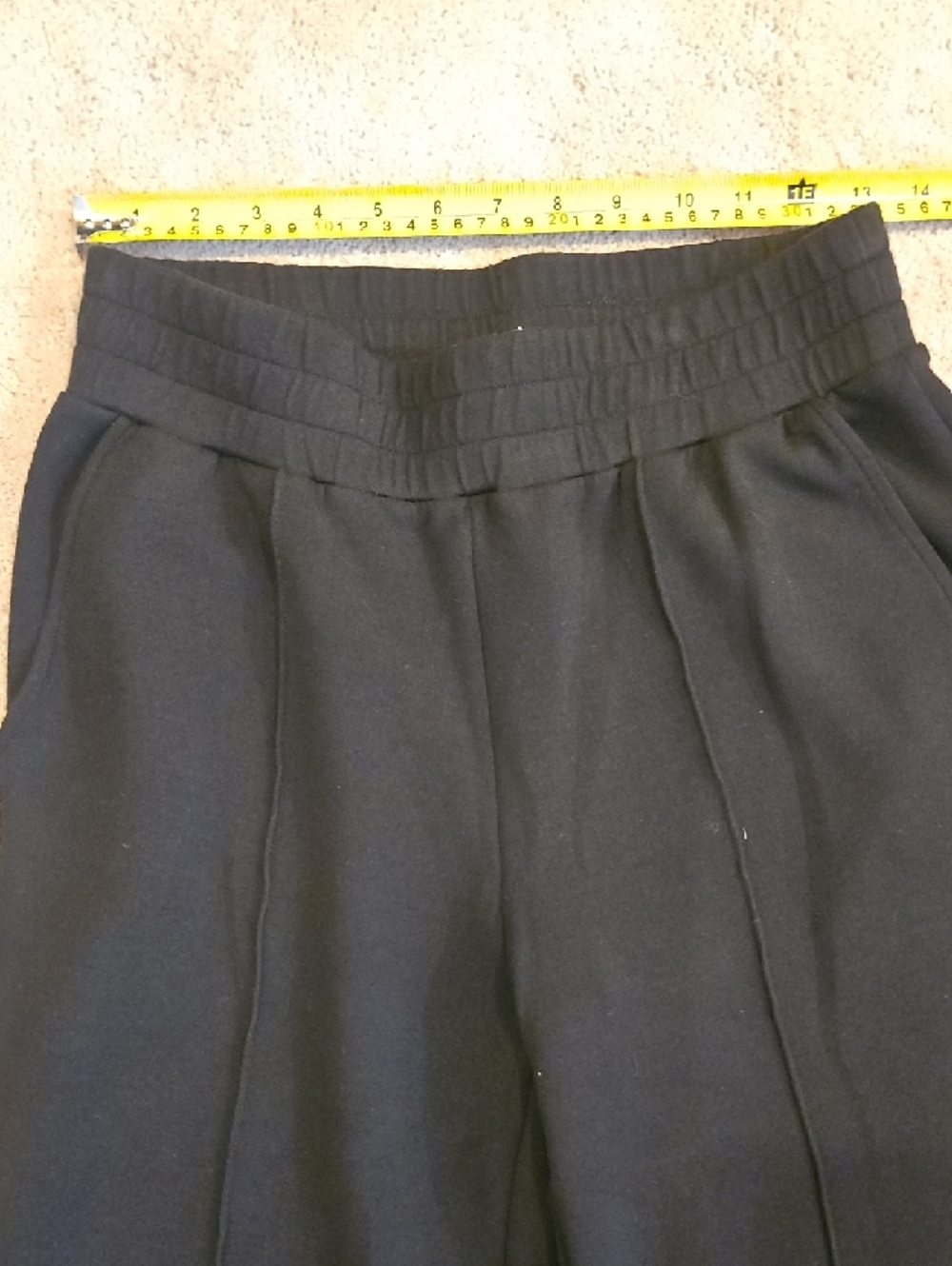 Varley Black Wide-Leg Pull-On Pants - Picture 4 of 11
